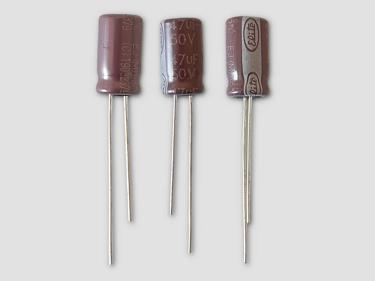 47u 50V electrolytic capacitor