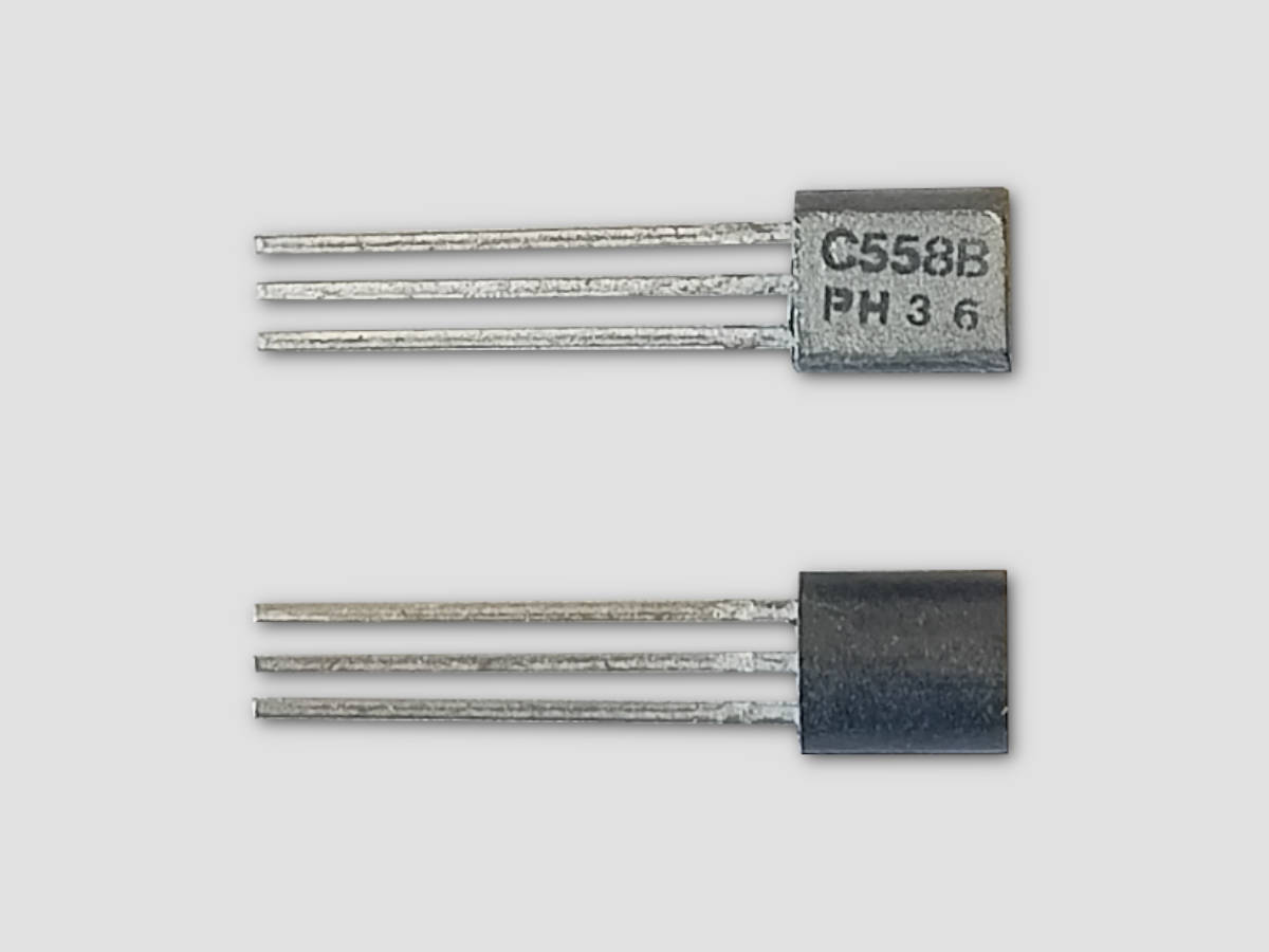 BC558 PNP transistor