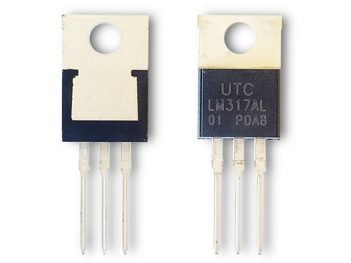 LM317 voltage regulator