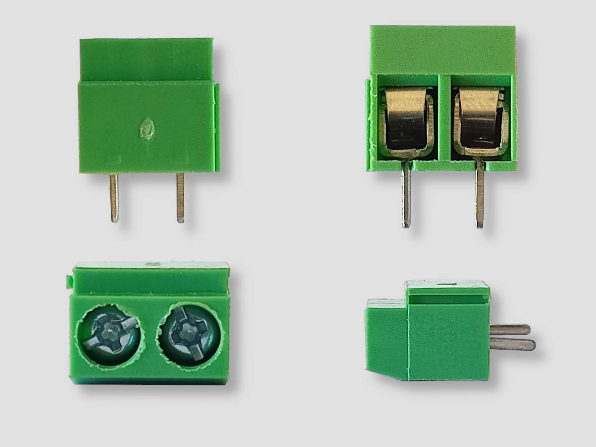 PCB end terminal connector