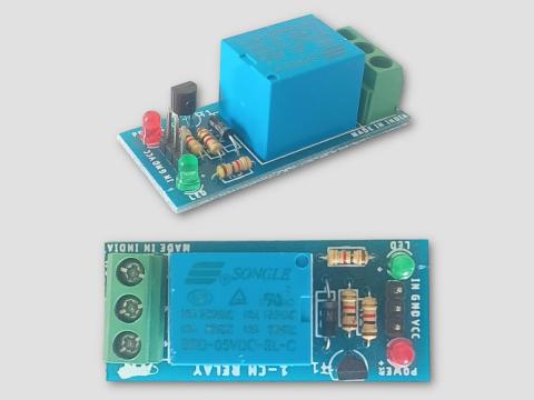 5v single channel relay module